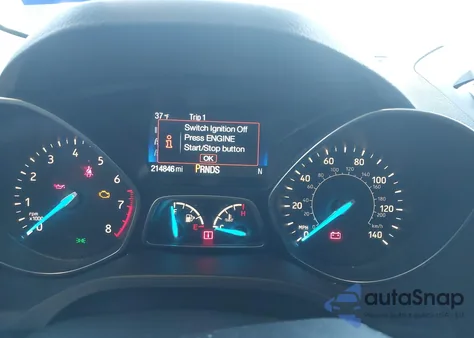 2017 Ford Escape Titanium z USA, uszkodzony, nr VIN 1FMCU0JDXHUB52483